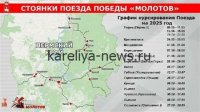 «Поезд Победы» прибывает в Петрозаводск: расписание, маршрут и программа мероприятий