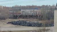 Нелегальная свалка старых шин в Петрозаводске достигла критических масштабов: экологи бьют тревогу